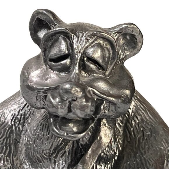 Disney Big Al Country Bear Jamboree Metal Figurine Disneyland 1974 Signed Heavy - Picture 10 of 12